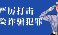 公安机关严厉打击保险诈骗犯罪