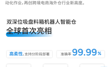 口碑+ | 存储能力提升215%，拣选效率提升250%，万邑通联手极智嘉打造海外仓新范式