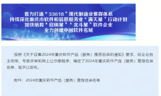 AICC简讯|国汽智控核心产品成功入选重庆市软件行业协会《2024年重庆软件产品（服务）推荐目录名单》